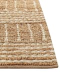 Miniatyrbillede 5 af 8: Jute tæppe 200 x 300 cm beige KAMBERLI Lumarko!