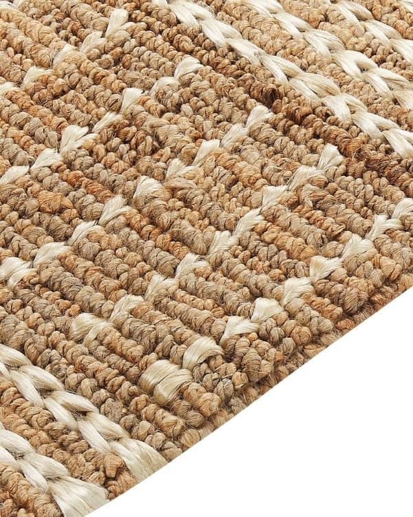 Jute tæppe 200 x 300 cm beige KAMBERLI Lumarko!