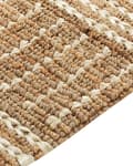 Miniatyrbillede 6 af 8: Jute tæppe 200 x 300 cm beige KAMBERLI Lumarko!