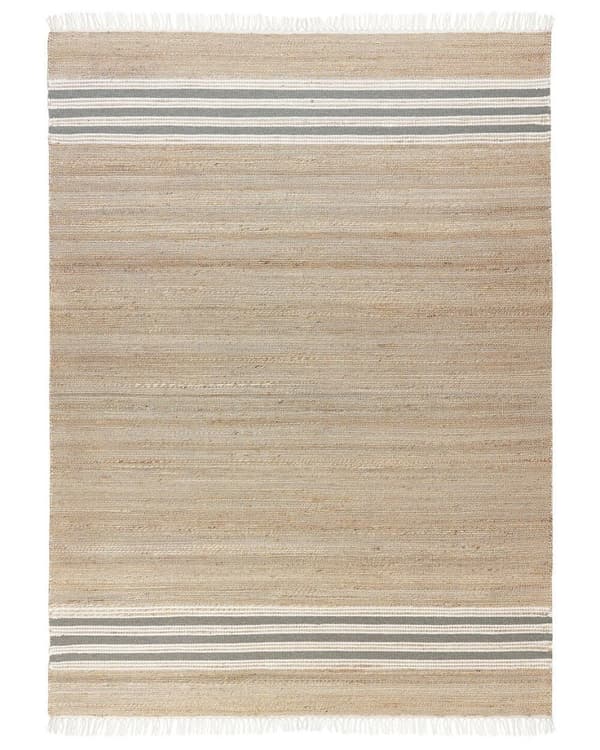 Jute tæppe 160 x 230 cm beige-grå MIRZA Lumarko!