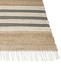 Miniatyrbillede 6 af 7: Jute tæppe 160 x 230 cm beige-grå MIRZA Lumarko!