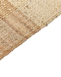 Miniatyrbillede 5 af 7: Jute tæppe 80 x 150 cm beige KARKIN Lumarko!