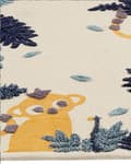 Pikkukuva 3 / 6: Lasten puuvillamatto eläinkuviolla 80 x 150 cm monivärinen NAIBOS Lumarko!