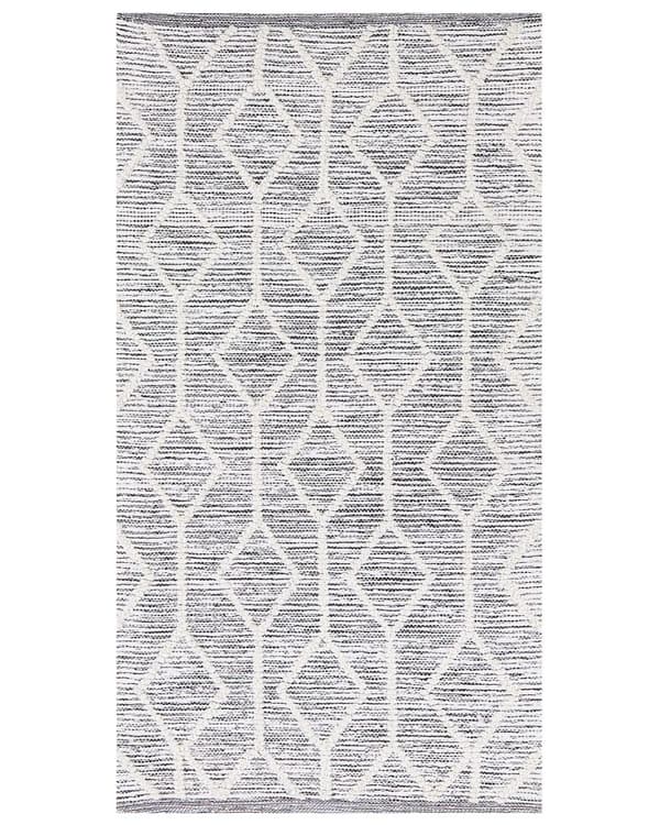Tæppe 80 x 150 cm gråbeige EDREMIT Lumarko!