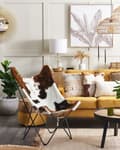 Miniatyrbillede 3 af 8: Jute tæppe 140 x 200 cm beige ALADAG Lumarko!