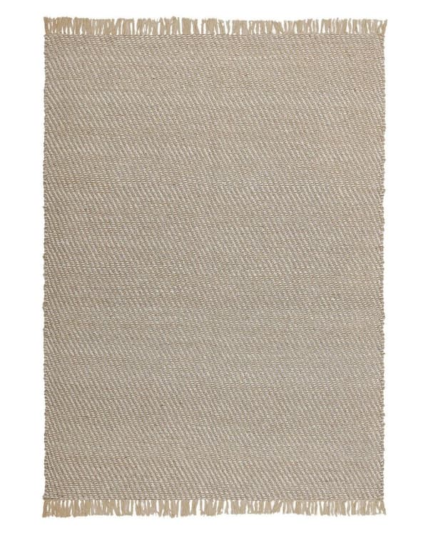 Jute tæppe 140 x 200 cm beige ALADAG Lumarko!