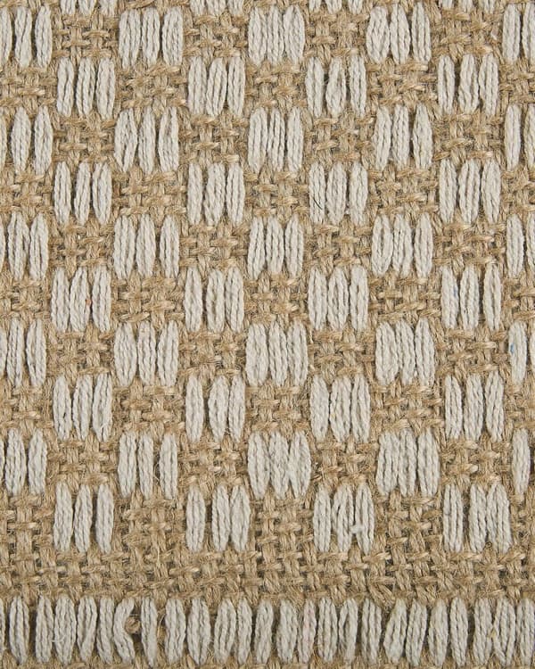 Jute tæppe 50 x 80 cm beige ADABAG Lumarko!