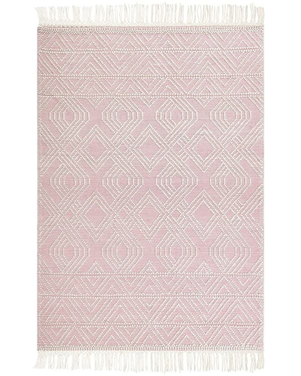 Matto 160 x 230 cm vaaleanpunainen ADANA Lumarko!
