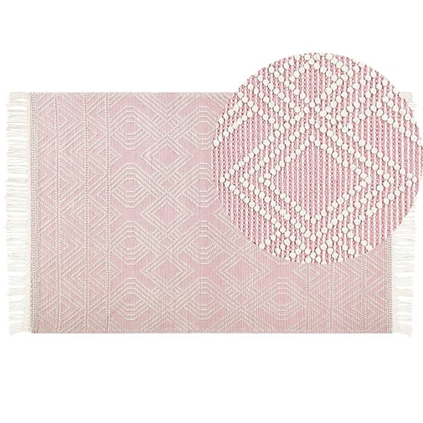 Tæppe 200 x 300 cm pink ADANA Lumarko!