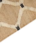 Miniatyrbillede 5 af 7: Jute tæppe 160 x 230 cm beige KALEKOY Lumarko!