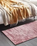Miniatyrbillede 2 af 6: Viskosetæppe 80 x 150 cm pink GESI II Lumarko!