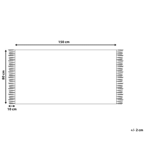 Matto 80 x 150 cm harmaa MALHIA Lumarko!