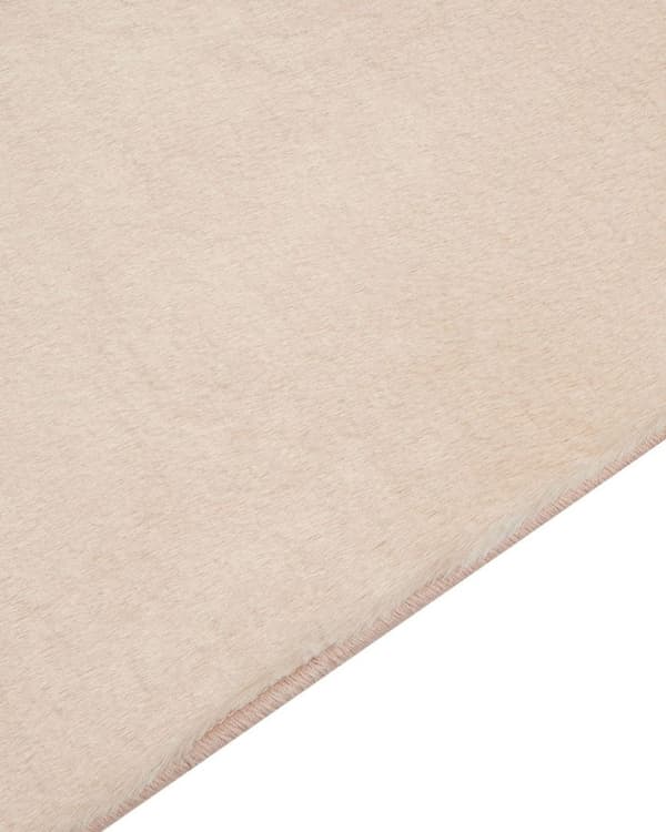 Kanin tekoturkismatto 160 x 230 cm beige MIRPUR Lumarko!