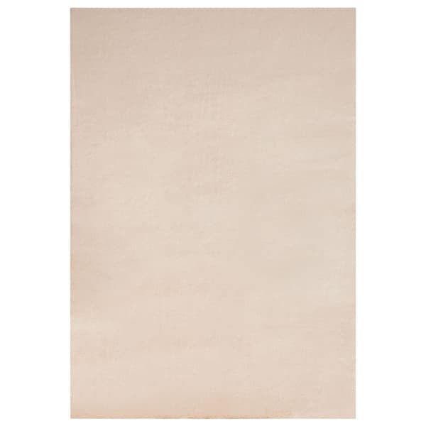 Kanin tekoturkismatto 160 x 230 cm beige MIRPUR Lumarko!