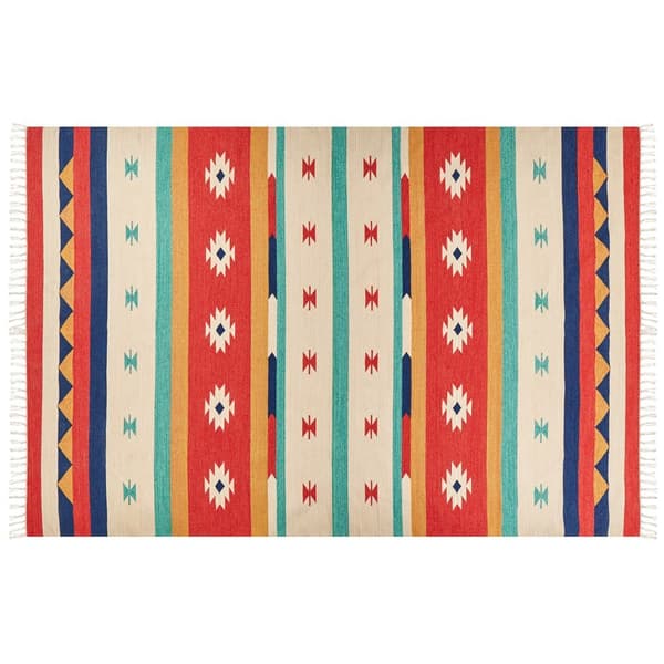 Puuvillakilim matto 200 x 300 cm, monivärinen MARGARA Lumarko!