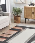 Pikkukuva 2 / 5: Puuvillamatto 140 x 200 cm monivärinen KAKINADA Lumarko!