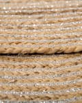 Pikkukuva 6 / 7: Pyöreä juuttimatto 140 cm beige AKBELEN Lumarko!
