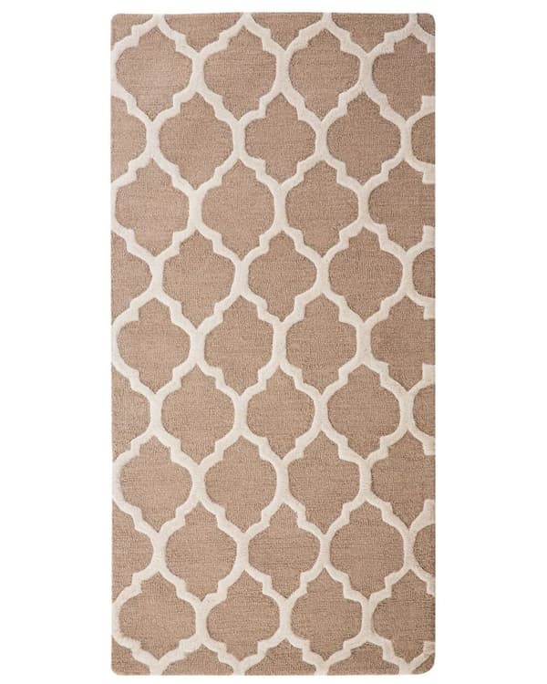 Villamatto 80 x 150 cm beige ERBAA Lumarko!