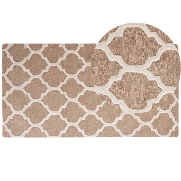 Villamatto 80 x 150 cm beige ERBAA Lumarko!