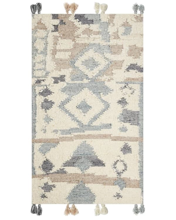Villainen kilim-matto 80 x 150 cm monivärinen MRGAVET Lumarko!