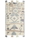 Pikkukuva 3 / 7: Villainen kilim-matto 80 x 150 cm monivärinen MRGAVET Lumarko!