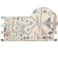 Pikkukuva 1 / 7: Villainen kilim-matto 80 x 150 cm monivärinen MRGAVET Lumarko!