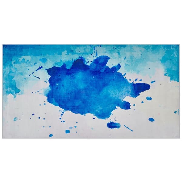 Tæppe 80 x 150 cm blå ODALAR Lumarko!