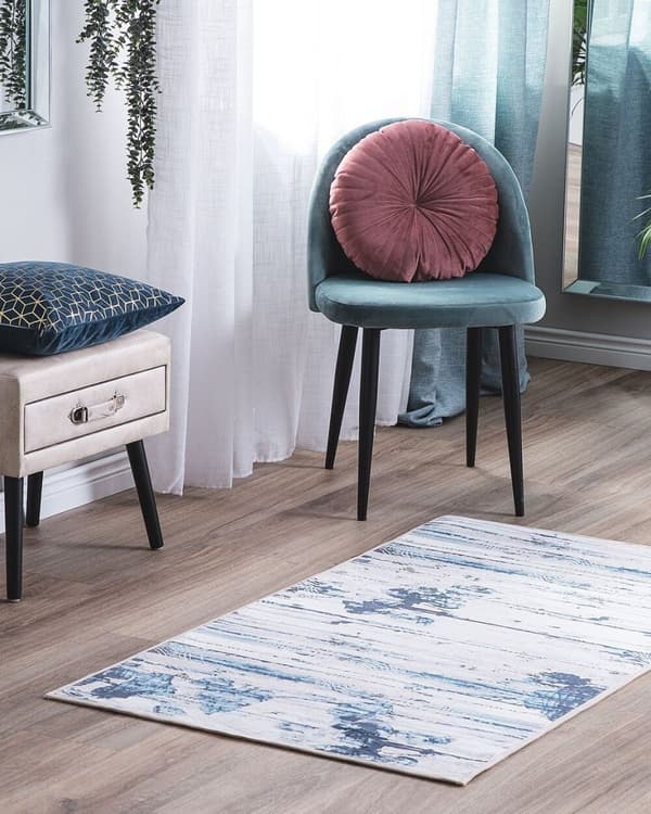 Tæppe 80 x 150 cm blå BURDUR Lumarko!
