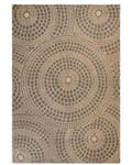 Miniatyrbillede 3 af 7: Jute tæppe 200 x 300 cm beige med grå ARIBA Lumarko!