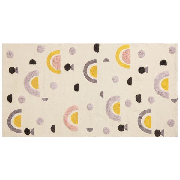 Lasten puuvillamatto 80 x 150 cm monivärinen CURUP Lumarko!
