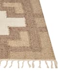 Miniatyrbillede 4 af 7: Jute tæppe 200 x 300 cm beige KONURTAY Lumarko!