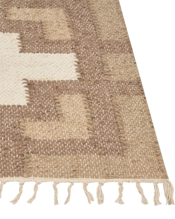 Jute tæppe 200 x 300 cm beige KONURTAY Lumarko!