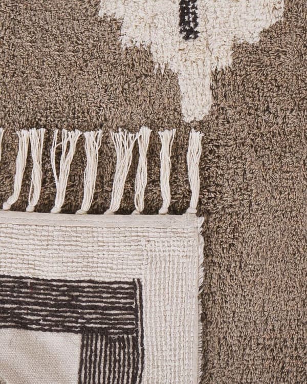 Puuvillamatto 160 x 230 cm beige GEYVE Lumarko!