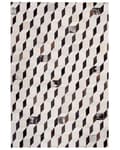 Pikkukuva 3 / 6: Patchwork-nahkamatto 140 x 200 cm valkoinen ALPKOY Lumarko!