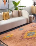 Pikkukuva 2 / 6: Puuvillamatto 160 x 230 cm oranssi IGDIR Lumarko!