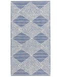 Pikkukuva 3 / 6: Villamatto 80 x 150 cm beige-sininen DATCA Lumarko!