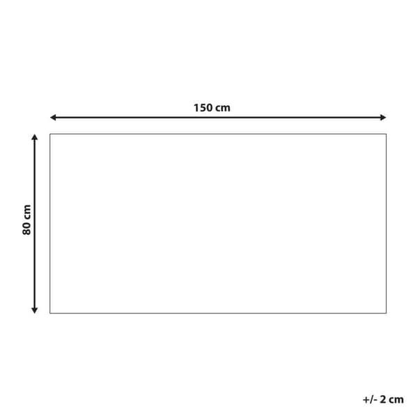 Puuvillamatto 80 x 150 cm beige AFIS Lumarko!
