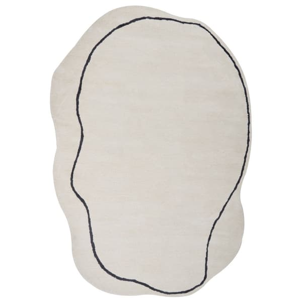 Viskoosimatto 160 x 230 cm beige DERA Lumarko!