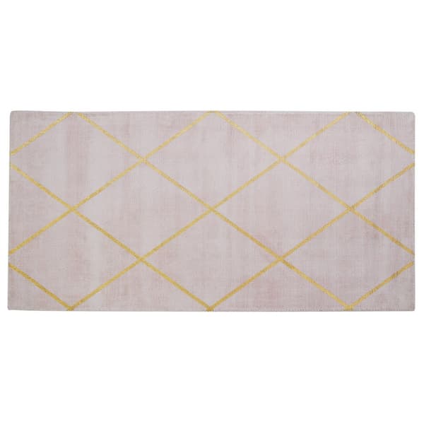 Viskoosimatto 80 x 150 cm pinkki ATIKE Lumarko!