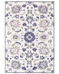 Pikkukuva 3 / 6: Villamatto 160 x 230 cm beige-sininen KUMRU Lumarko!