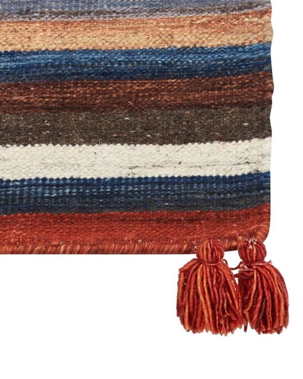 Villainen kilim-matto 200 x 300 cm monivärinen MRGASHAT Lumarko!