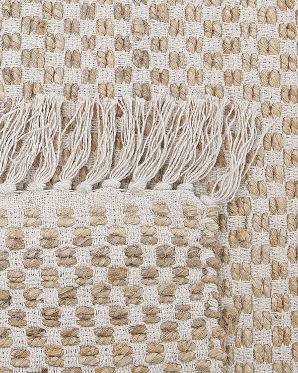 Juuttimatto 80 x 150 cm beige ZERDALI Lumarko!