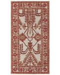 Pikkukuva 3 / 6: Villamatto 80 x 150 cm oranssi-beige ADILCEVAZ Lumarko!