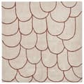 Pikkukuva 1 / 6: Puuvillamatto 200 x 200 cm beige-ruskea AVDAN Lumarko!