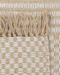 Miniatyrbillede 5 af 6: Jute tæppe 140 x 200 cm beige ADABAG Lumarko!