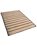 Pikkukuva 4 / 7: Juuttimatto 140 x 200 cm beige/musta KARADONA Lumarko!