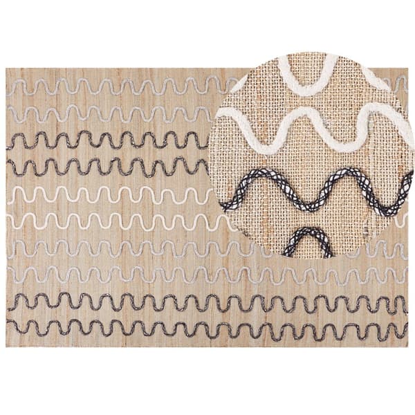 Juuttimatto 160 x 230 cm beige SOGUT Lumarko!