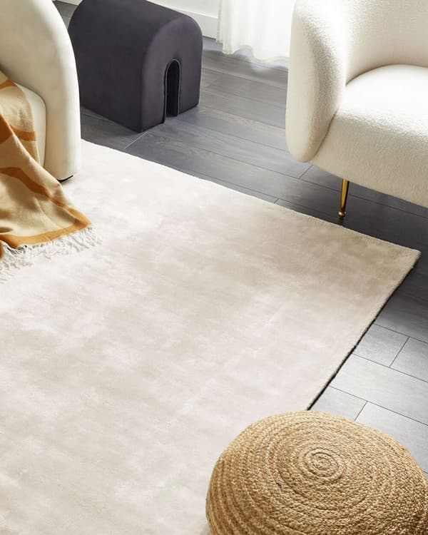 Viskosetæppe 160 x 230 cm lys beige GESI II Lumarko!