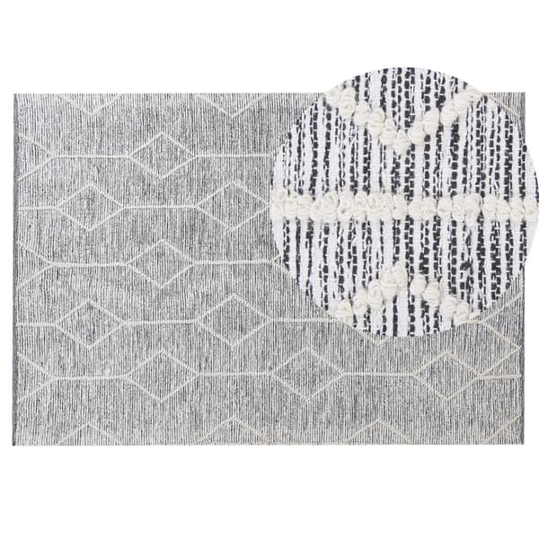 Matto 140 x 200 cm harmaanbeige EDREMIT Lumarko!