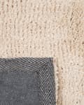 Miniatyrbillede 4 af 6: Shaggy tæppe 140 x 200 cm beige DEMRE Lumarko!